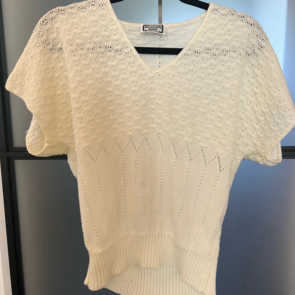 Vintage Sweater Vest Shirt